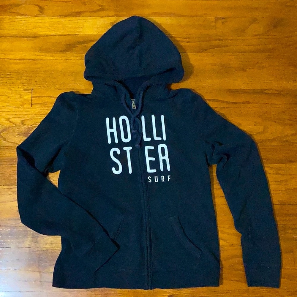 Women’s Hollister Full Zip Hoodie Jacket/Zip-up Sweatshirt